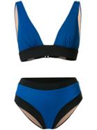 Zeus+dione Aegina Two-piece Bikini - Blue