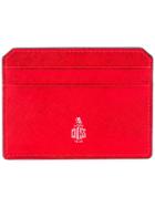 Mark Cross Logo Print Wallet - Red