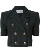 Yves Saint Laurent Vintage Short Sleeve Jacket - Green