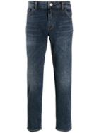 Entre Amis Straight-leg Mid-rise Jeans - Blue