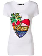 Love Moschino Paradise Island T-shirt - White