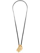 Annelise Michelson Sea Leaf Pendant Necklace - Gold