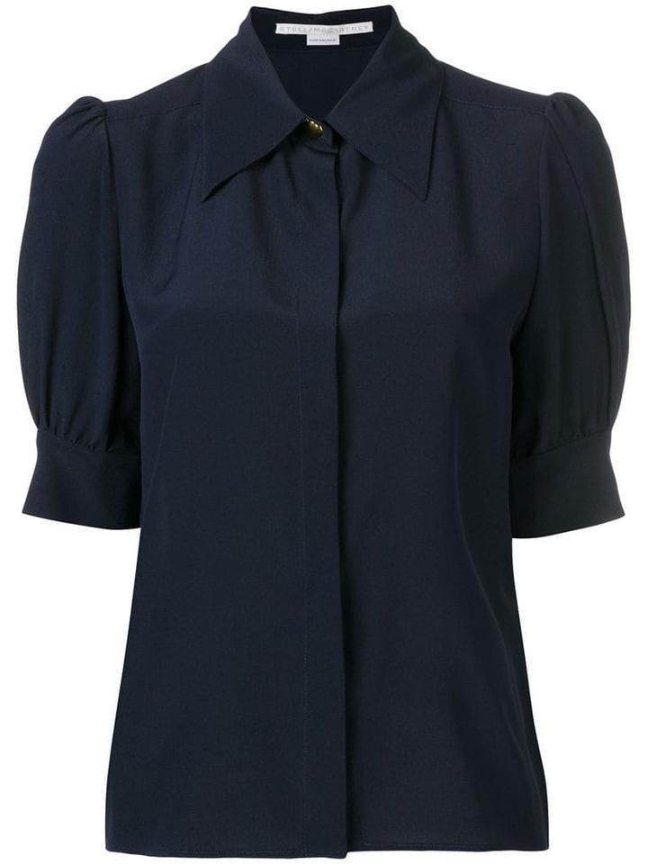 Stella Mccartney Puff Sleeve Shirt - Blue