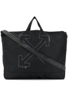Off-white Unfinished Arrows Tote - Black