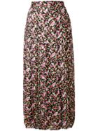 Barbara Bui Floral Flared Midi Skirt - Multicolour