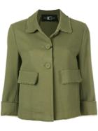 Luisa Cerano Raw-edge Jacket - Green