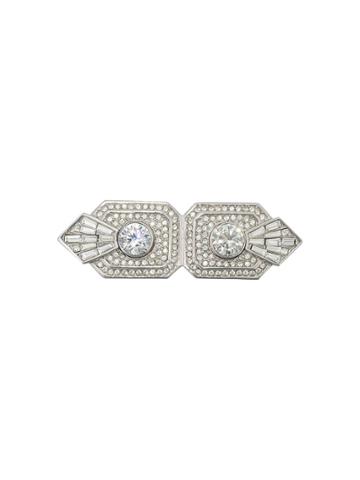 Christian Dior Pre-owned 1985 Christian Dior Brooch - Silver