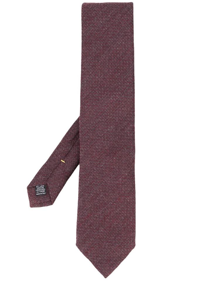 Canali Textured Knit Tie