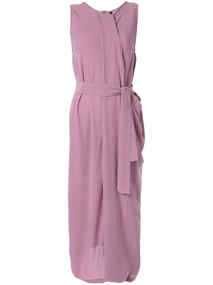 Taylor Variation Midi Dress - Purple