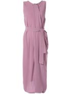 Taylor Variation Midi Dress - Purple