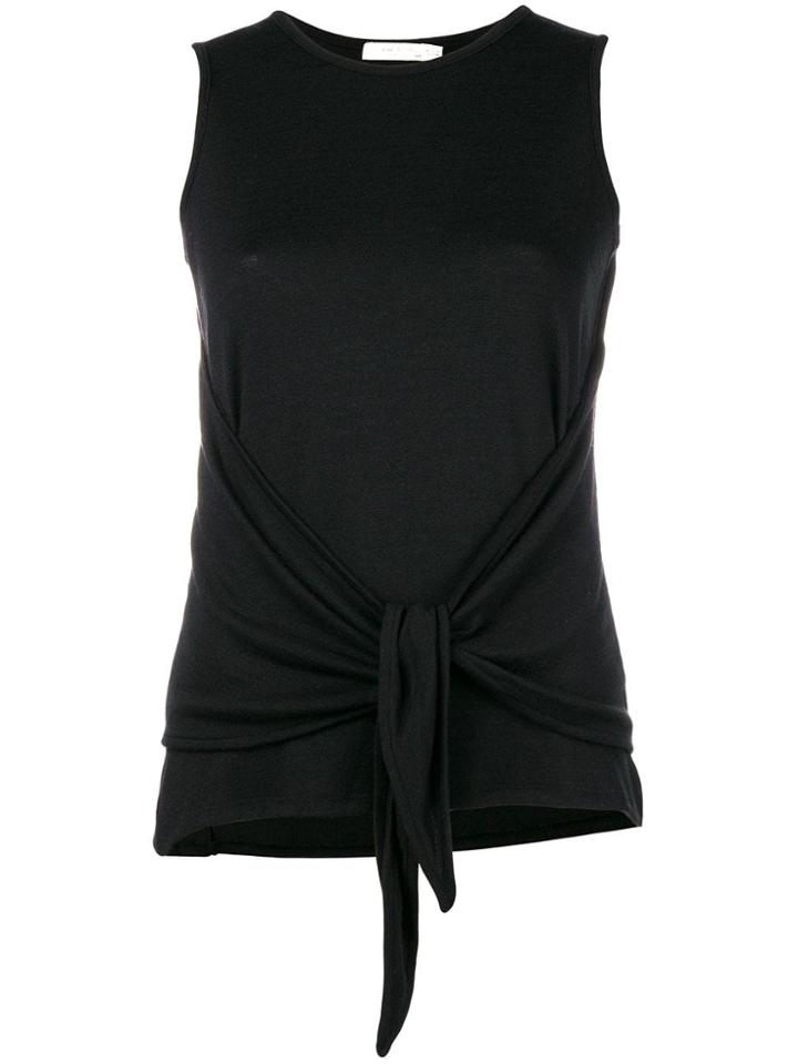 Rag & Bone Tie Waist Vest - Black