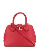 Vivienne Westwood Shoulder Tote Logo Bag - Red