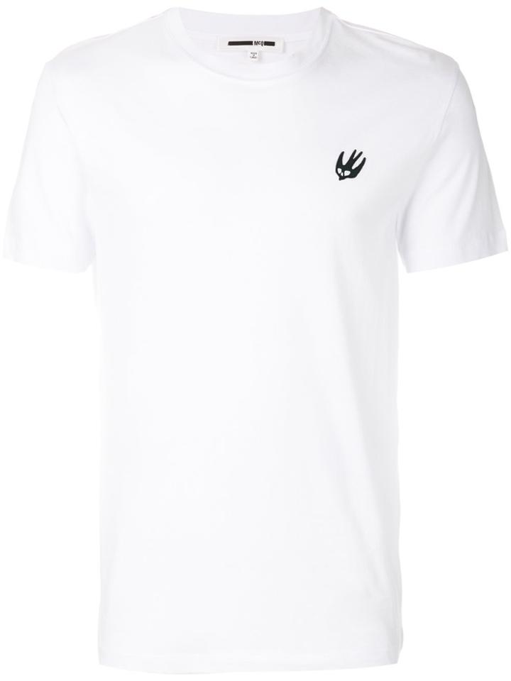 Mcq Alexander Mcqueen Swallow Patch T-shirt - White