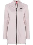 Nike Tech Knit Zipped Jacket - Pink & Purple