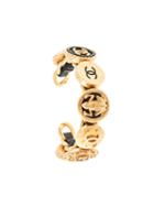 Chanel Pre-owned Cc Logos Bangle Bracelet - Gold
