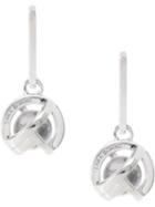 Lara Bohinc Planetaria Small Drop Earrings, Women's, Metallic, Sterling Silver