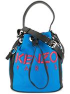 Kenzo Drawstring Shoulder Bag - Red