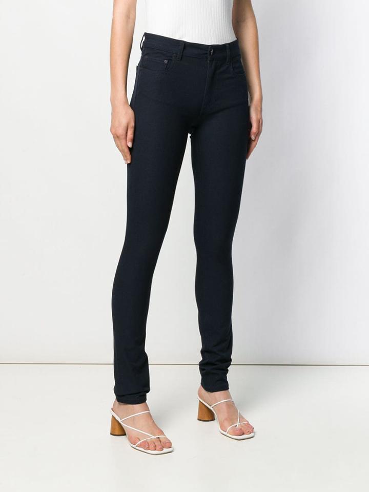 Joseph Cloud Gabardine Skinny Jeans - Blue