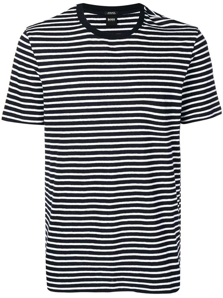 Boss Hugo Boss Striped T-shirt - Blue