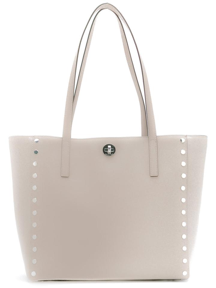 Michael Michael Kors - Studded Tote - Women - Leather - One Size, Women's, Nude/neutrals, Leather