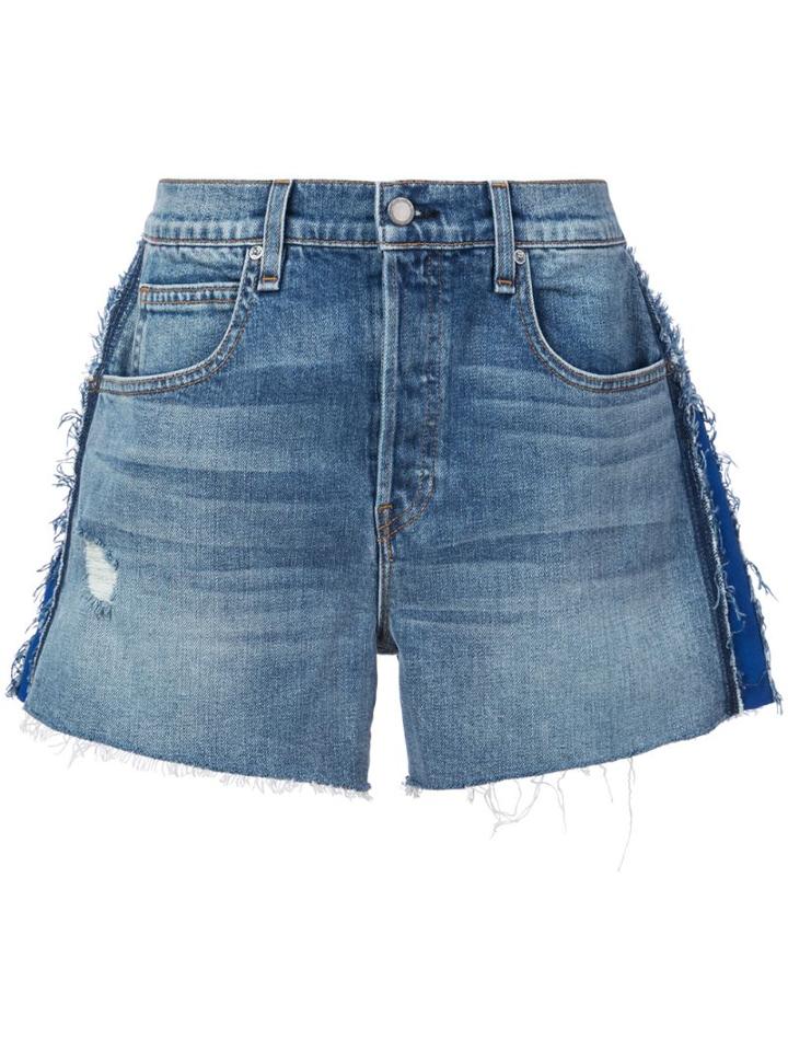 Hudson Jade Boyfriend Shorts - Blue