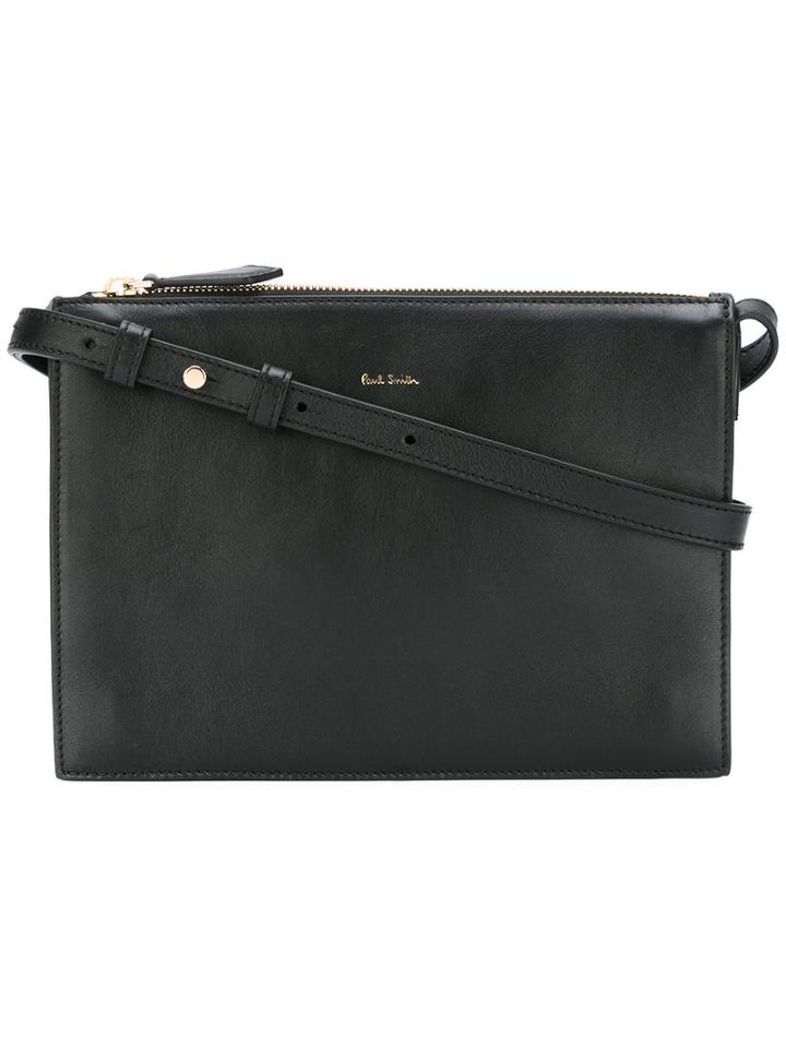 Paul Smith - Logo Crossbody Bag - Women - Leather - One Size, Women's, Black, Leather