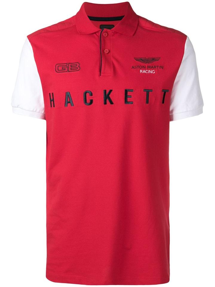 Hackett Racing Polo T-shirt - Red