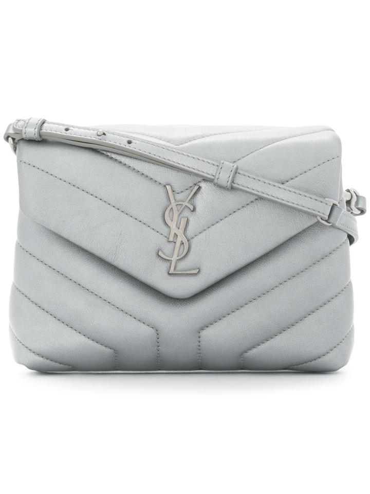 Saint Laurent Lou Lou Shoulder Bag - Metallic