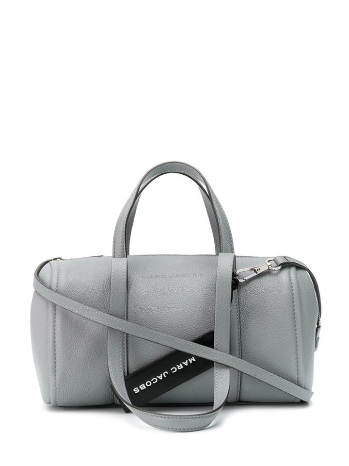 Marc Jacobs The Tag Bauletto Bowling Bag - Grey