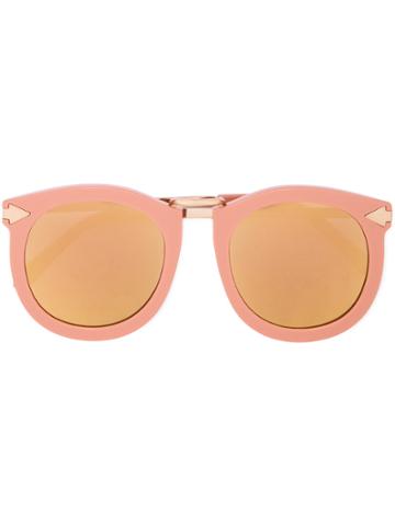Karen Walker Eyewear Wayfarer Sunglasses - Pink & Purple