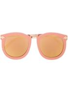 Karen Walker Eyewear Wayfarer Sunglasses - Pink & Purple