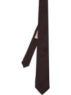 Burberry Modern Cut Polka Dot Silk Tie - Black