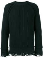 Haider Ackermann - Ribbed Jumper - Men - Cotton/cashmere - M, Black, Cotton/cashmere
