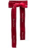 Dolce & Gabbana Queen Of Hearts Printed Belt - Red