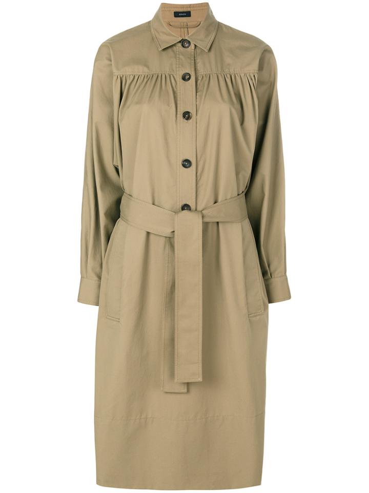 Joseph Belted Shirt Dress - Nude & Neutrals