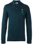 Lacoste Long Sleeve Polo Shirt, Men's, Size: 2, Green, Cotton