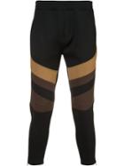 Neil Barrett Striped Track Pants, Men's, Size: Large, Black, Acetate/lyocell/cotton/spandex/elastane