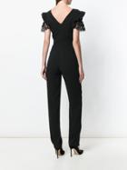 Pinko Embroidered Top Jumpsuit - Black