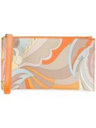 Emilio Pucci Printed Clutch Bag - Orange