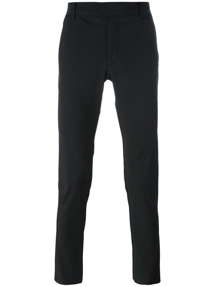 Dirk Bikkembergs Classic Chinos, Men's, Size: 50, Black, Polyester/spandex/elastane