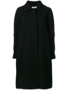 Jil Sander Oversized Coat - Black