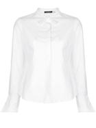 Natori Long-sleeved Slim-fit Shirt - White