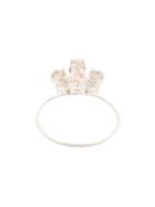 Natalie Marie Marquise Sun Rutilated Quartz Ring - Silver