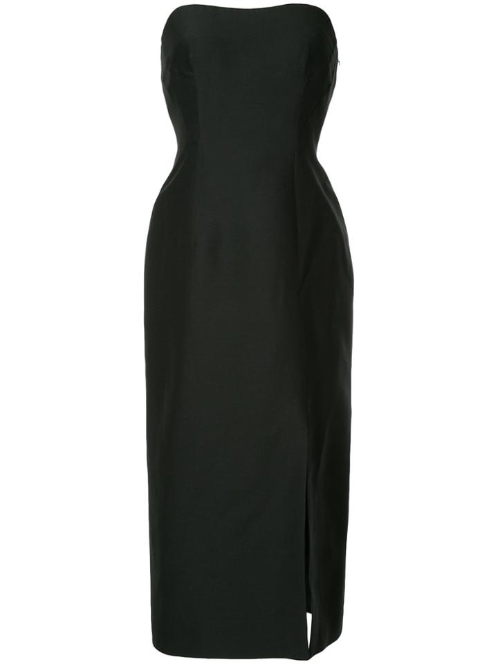 Alberta Ferretti Tube Cocktail Dress - Black