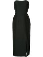 Alberta Ferretti Tube Cocktail Dress - Black