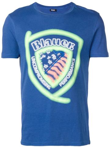 Blauer Graphic Print T-shirt - Blue
