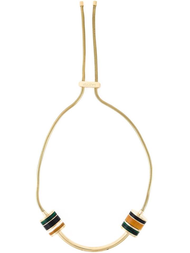 Lanvin Colour Block Bead Necklace