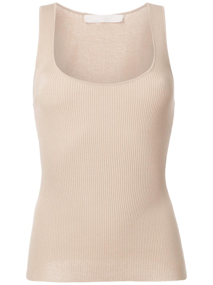 Dion Lee Pinacle Tank, Women's, Size: 14, Nude/neutrals, Viscose