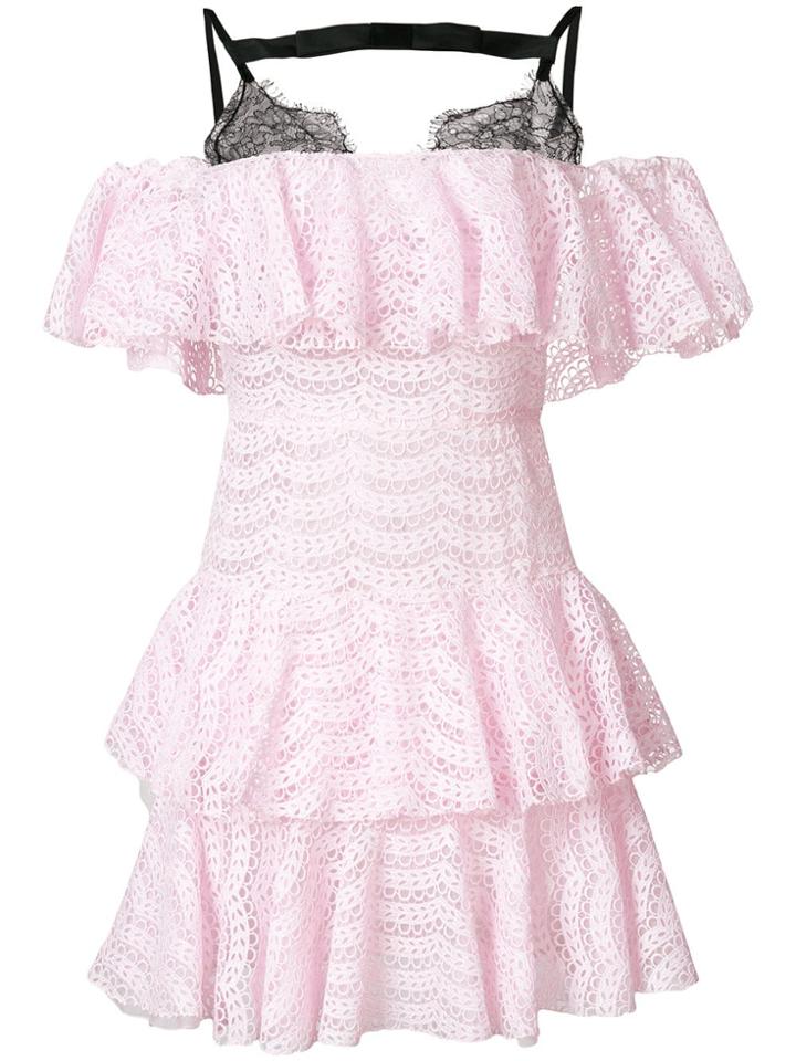 Giambattista Valli Bra-top Dress - Pink