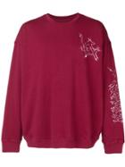 Adaptation Printed Sweatshirt - Purple